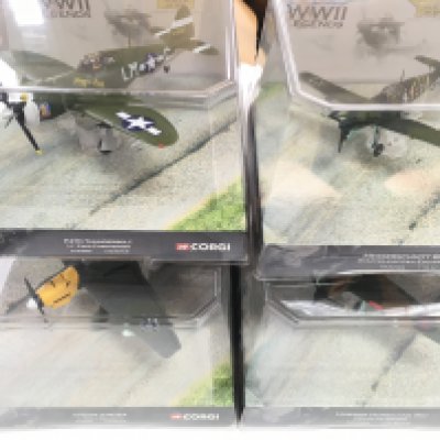 4 Boxed Corgi Aviation Archive WW2 Legends. 1/72 Scale. No Reserve. (4).