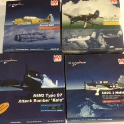 4 X Boxed Hobbymasters Diecast Aircraft. All 1/72 Scale. No Reserve. (4).