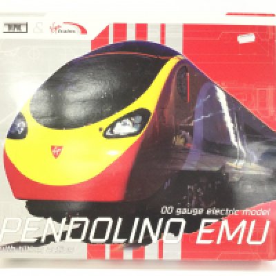 A Boxed Dalpol 00 Gauge Pendolino EMU Set.