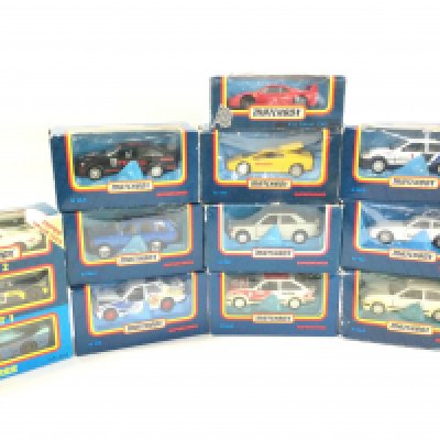 A Collection Of Boxed Matchbox Superkings Diecast Cars. Also A Matchbox 1978 Catalog.