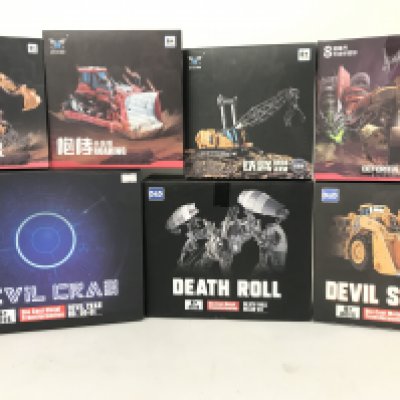 A Collection of Boxed and sealed Japanese Import Third Party Transformers.