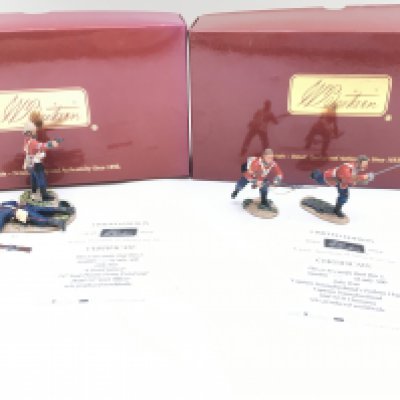 2 Boxed Britains Zulu War Sets. A Pistol Indeed And Captains Younghusbands Forlorn Hope. With Certificates. (2).