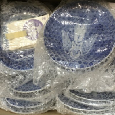 A large collection of Royal Copenhagen porcelain plates, from years 1949-1981. This lot cannot be posted