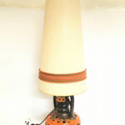 A Vintage German style floor lamp, 100cm tall approximately this lot cannot be posted