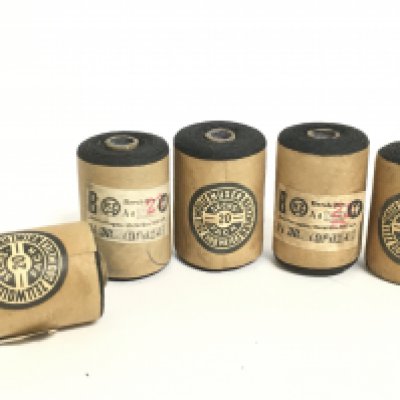 Third Reich unopened silk rolls. Postage category A