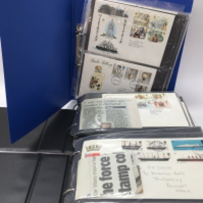 A collection of various stamps and first day cover. Postage B