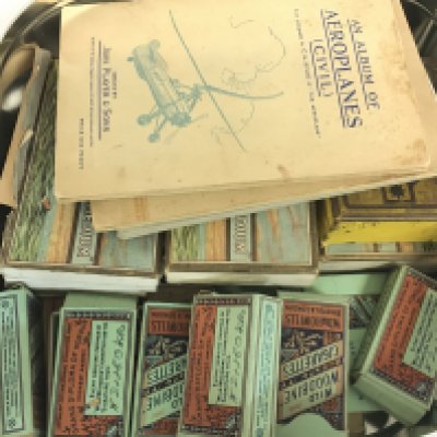 A collection of Players and Wills cigarette cards in sets and packets. Postage category C