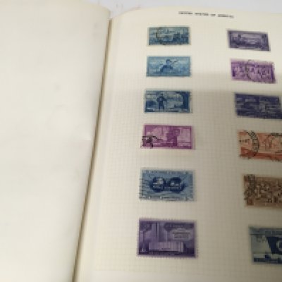 Seven blue The Viking stamp albums containing well presented used world stamps mostly from 1930 to late 20th century predominantly used. (7)