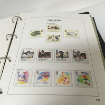 A Royal Mail Stamp album of Elizabeth II Pictorial unused stamps a complete album. An album of mixed Queen Elizabeth II stamps mainly unused. An album of Australian First day covers and an unopened Millennium Moment Stamp pack.