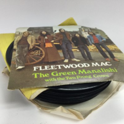 A collection of 7inch singles by artists from the 1960s onwards. Postage category B