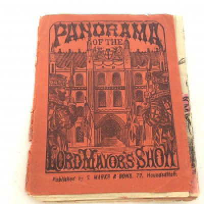 A Victorian Lord Mayors show panorama by S.Marks & Sons 72 Houndsditch. Postage category A