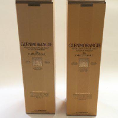 Two bottles of Glenmorangie Highland Single Malt Whisky boxed unopened both 70cl