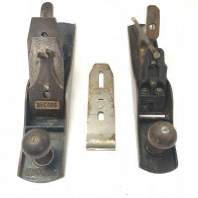A rare record No 5 1/2 and stanley No5 smoothing planes.