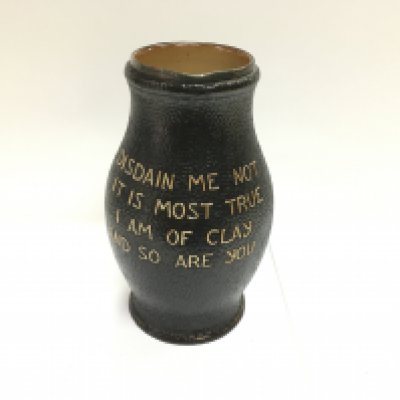 A Royal Doulton jug. Crack visible. 24cm tall. NO RESERVE