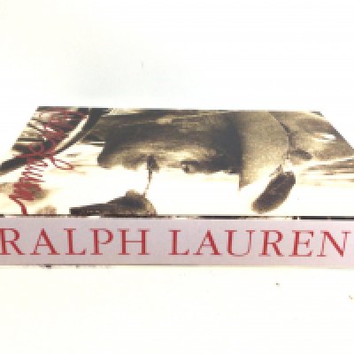 A Ralph Lauren hardcover book. This lot cannot be posted. NO RESERVE