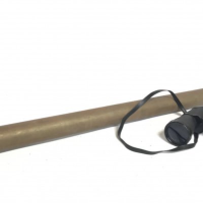 A pair of Prinz 16x50 binoculars and a large telescope. This lot cannot be posted. NO RESERVE