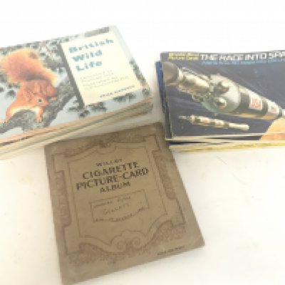 A Collection of vintage cigarette cards including Churchill, Brooke Bond etc. Postage category B. NO RESERVE