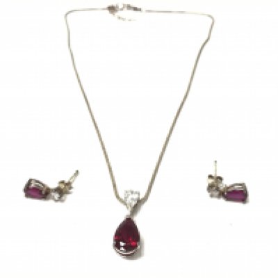 Withdrawn -Sterling silver medallion in a decorative cross shape, with red enamelling on the front, Chelmsford Readers, on a blue ribbon. NO RESERVE