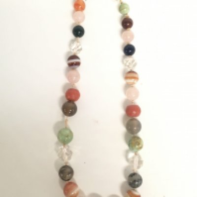 Antique beads including jade, coral, agate, quartz etc. postage cat A- NO RESERVE