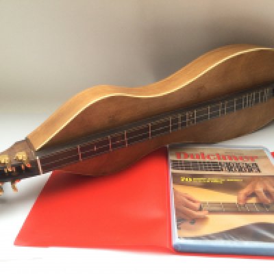 A scratch built Dulcimer and song book (2).