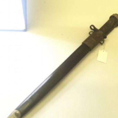 A good example of I world war Bayonet maker Remington stamped 1913 with leather frog attachment.