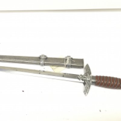 A German Third Reich Luftwaffe Officers Dress dagger with makers stamp SMF Solingen.