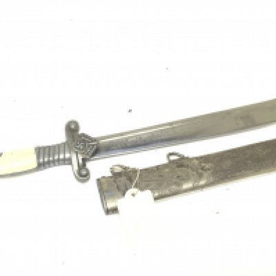 A rare German Third Reich RAD senior representative dress Hewer dagger The Nazi Labour Party. With an etched blade Eagle pommel. Makers stamp Eickhorn.