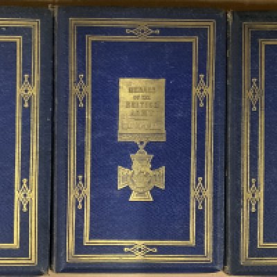 1861 Medals of British Army 3 volume set Crimea, Egypt, India by Thomas Carter. (D)