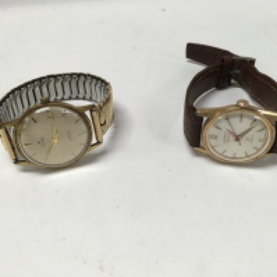 Two vintage gent watches.