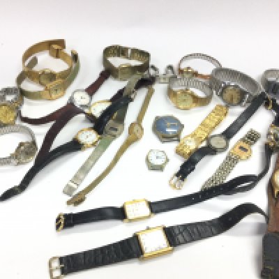 A collection of dress watches including Miramar, Timex etc. This lot cannot be posted NO RESERVE