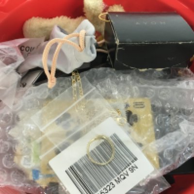 A collection of costume jewellery including some silver rings, Bronze Milor Italy jewellery, 9ct gold earrings