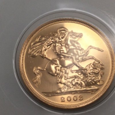 A 2003 full sovereign. Postage cat A.