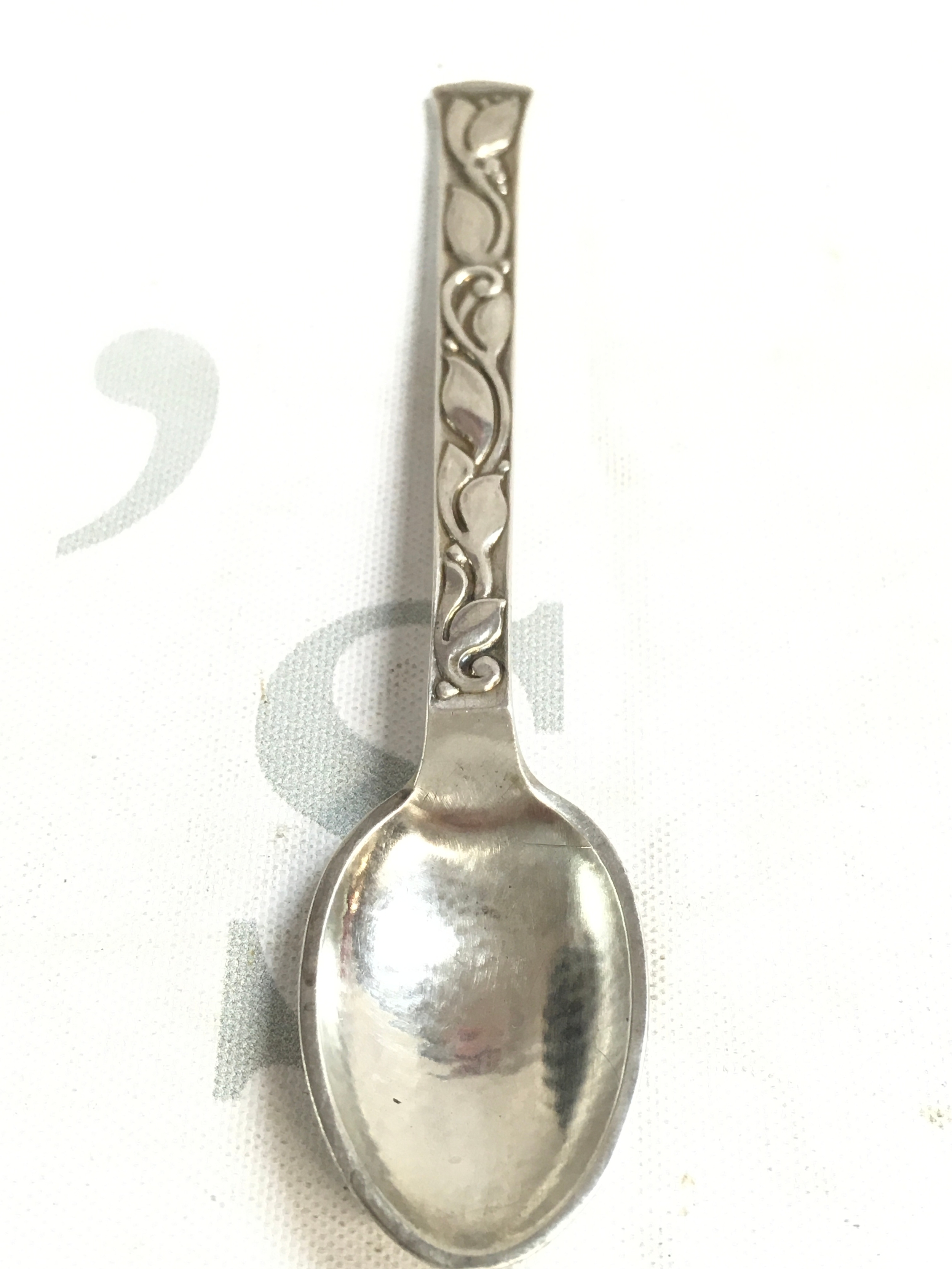 Art and crafts spoon Norway (830) silver (3.3 grams)