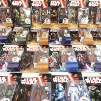 A Collection Of Carded Star Wars The Force Awakens And Rebels Figures. No Reserve.