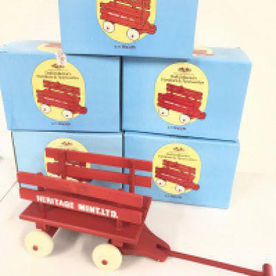 5 X Boxed Heritage Mint Ltd Dolls Wagons. No Reserve.