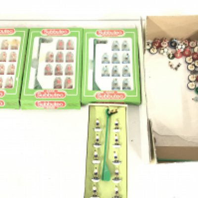 A Small Collection Of Subbuteo With Extra Players.