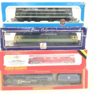 4 X Boxed 00 Gauge Locomotives. Including Hornby. Lima And Airfix. No Reserve.