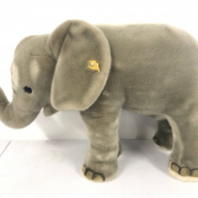A Steiff Studio Baby Elephant. With Tags. No Reserve.