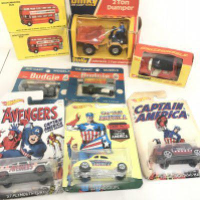 A Collector Carded And Boxed Diecast. Including Hotwheels. Corgi. Dinky And Budgie. No Reserve.
