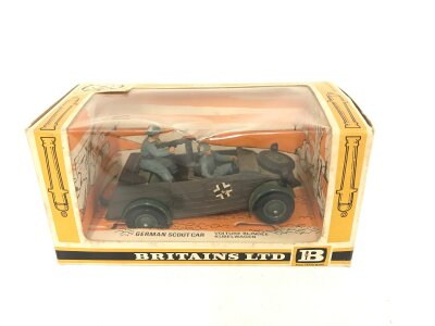 A Boxed Britains German Scout Car #9783. No Reserve.