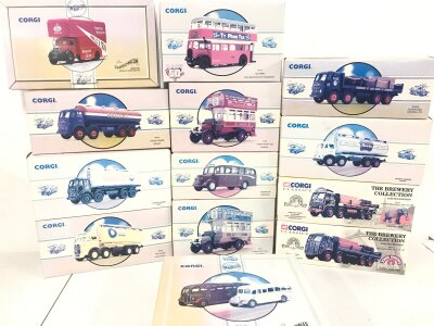 A Collection Of Boxed Corgi Classics.