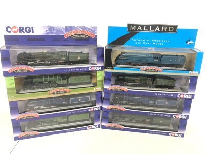 A Collection Of Corgi Rail Legends 1/120 Scale.