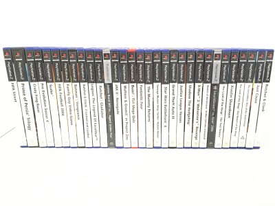 A Collection Of PlayStation 2 Games. No Reserve.