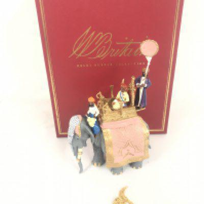 A Boxed Britains The Maharajah Of Bikanirs State Elephant #40184.