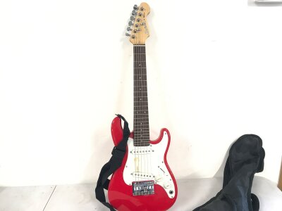 A cruiser by crafter 1/2 size electric guitar.