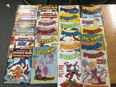 A Collection of Spider-Man comics