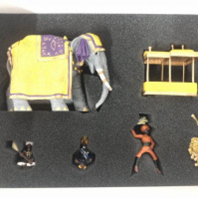 A Boxed Britains The State Elephant Of The Nizam Of Hyderabad #40186.