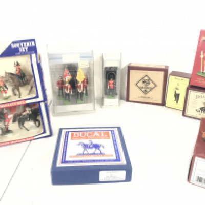 A Collection Of Britains And Other Makes Including Ducal.