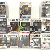 A Collection Of Funko Pop Figures Mostly Star Wars. No Reserve.