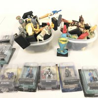 A Collection of Hachette Gods Of Egypt Figures And Nano Metal Figures. No Reserve.